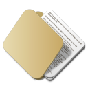 Document Folder Icon 128x128 png